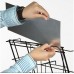 Pre-Order ONLY 5-Tiered Wire Literature Floor Stand, Open Shelves, Sign Clip, 22.5 x 44.5 - Black 2 Units Order minimum 119364